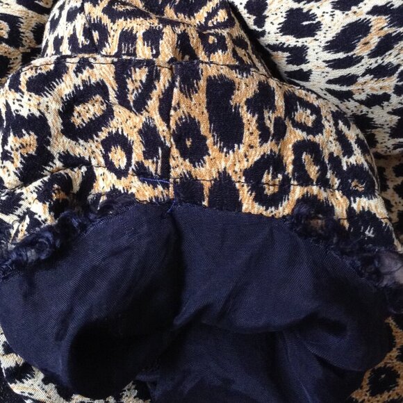 Vintage Betty Barclay Women's Leopard Animal Print Jacket Full Zip Fully Lined - Picture 13 of 15